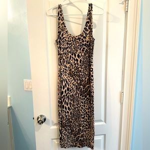 Bar III leopard print dress